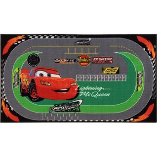 Tapis Pour Garçon Circuit Disney Cars Racing Multicolore 100x170