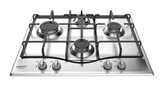 Plaque Gaz Encastrable PCn 642 Ix/har Acier Inoxydable 59 Cm Gaz 4 Foyers