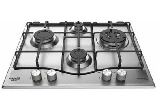 Plaque Gaz Encastrable PCn 642 T/ix/ha Acier Inoxydable Gaz 4 Foyers