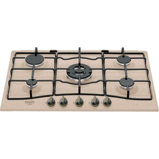 Plaque Gaz Encastrable PCn 750 T (av) R /ha Avoine 75 Cm Gaz 5 Foyers