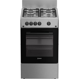 Cuisiniere à Gaz - I5g1kms - 4 Foyers - 10,4 Kwh - L50 Cm - Silver