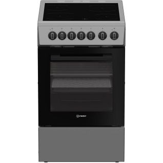 Cuisiniere Vitrocéramique - I5v3pcs - 4 Foyers - 7,7 Kwh - L50 Cm - Silver