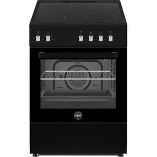 Cuisiniere Vitrocéramique Bertazzoni  Cd2vn - 4 Foyers - 3315 W - 60 Cm - Noir