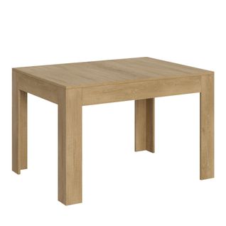 Table Extensible 90x120/180 Cm Bibi Chêne Nature