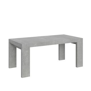 Table Extensible 90x200/304 Cm Roxell Gris Béton