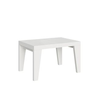 Table Extensible 90x140/400 Cm Naxy Frêne Blanc