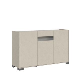 Buffet Bas 3 Portes 130x40x81 Cm Riflesso Cachemire