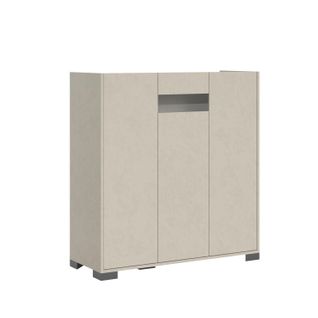 Buffet Haut 3 Portes 103x35x110 Cm Riflesso Cachemire