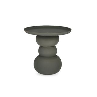 Bout De Canapé Rond Design En Métal Coloré D41 - Pilar