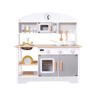 Jeu De Cuisine Pour Enfants Manul à Partir De 3 Ans Bois Multicolore 73,5x68x26,5