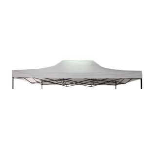 Housse De Remplacement Gazebo Blanc Polyester Oxford 800d 3x4,5