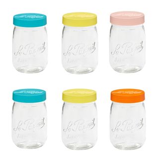 Bocal à Vis Colors De 1 L (lot De 6)