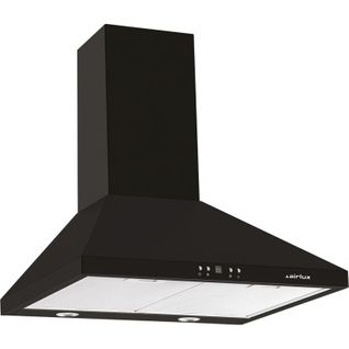 Hotte Décorative Pyramide 729/760m³/h  60 cm Noir - Ahp675bk