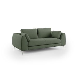 Plano Canapé Moderne En Microfibre Technique Détachable T11 176 Cm Vert