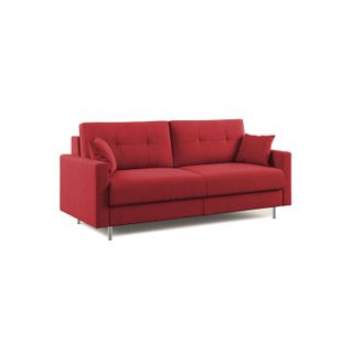 Megan Canapé Convertible En Microfibre Détachable T11 188 Cm (mat. 140x197) Rouge