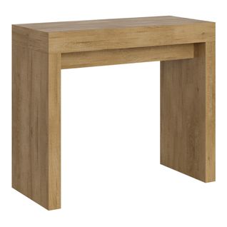 Console Extensible 90x40/196 Cm Roxell Small Chêne Nature