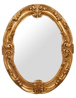 Miroir Ovale - Baroque