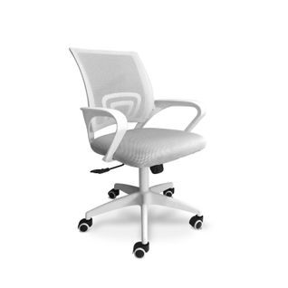 Lara - Chaise De Bureau Ergonomique à Roulettes, Réglable En Hauteur