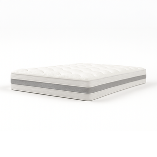 Matelas Mousse 160x200 cm Scandinave - Epaisseur 20 cm - 3D Air, 7 Zones
