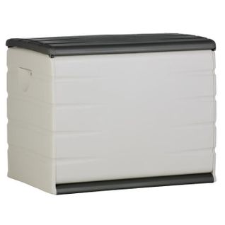 Coffre De Rangement  260l - Intérieur/extérieur Fonctionnel Et Esthétique - 80 x 61 x 53 cm