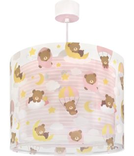 Lustre Et Lampe Suspension Pour Enfants Baby Teddy Rose Ours