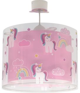 Lampe Suspension Enfant Unicorns Licornes
