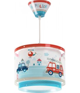 Lampe Suspension Enfant Police Et Pompiers