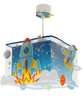 Lampe Suspension Enfant Rocket Fusée