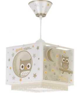 Lustre Et Lampe Suspension Enfant Good Night Hibou