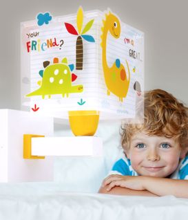 Applique Murale Pour Enfants Dinos Dinosaures