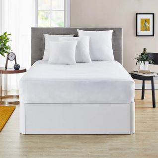 Housse De Matelas 150x196cm- Pikolin Home- 100% Coton- Fermeture Éclair En L