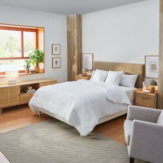 Couette En Fibre D'aloe Vera 300 Gr Pour L'automne/hiver - 260 X 240 Cm