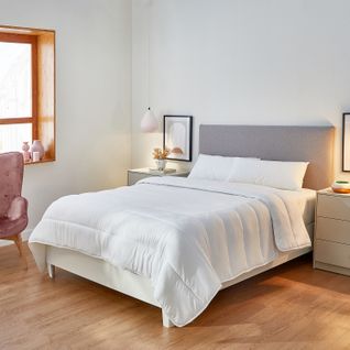 Couette Nordique En Fibre D'aloe Vera 400 Gr Pour L'hiver - 180 X 220 Cm