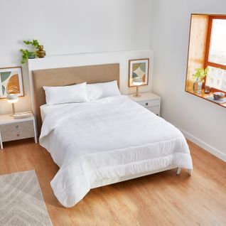 Couette Fibre Antiallergique 300gr Extra Douce - 180 X 220 Cm