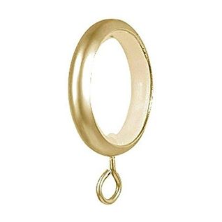 10 Anneaux Métal Anti-bruit - 60 Mm - Doré