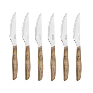 Coffret 6 Couteaux à Steak 11cm Acier Inox - 372300