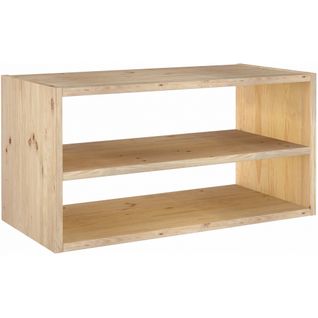 Meuble Rangement Avec Tablette En Pin Massif Dinamic