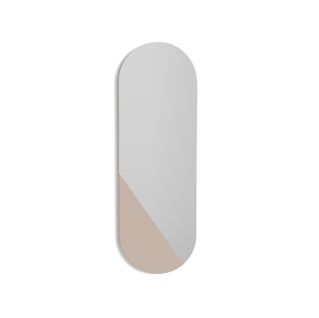 Miroir Ovale Herdasa Aire Taupe 90x30x2 Cm