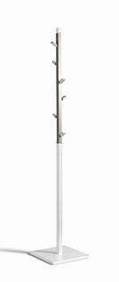 Portemanteau En Hêtre Massif, Modèle Fuerteventura, Blanc