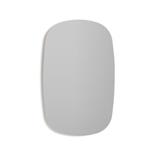 Miroir Organique Herdasa Eclipse Taupe 65x40x2 Cm