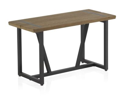 Banc Métallique En Bois