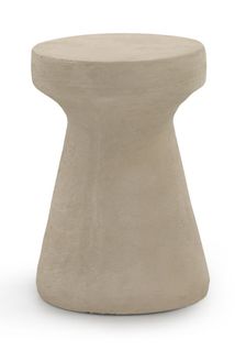 Table D'appoint En Polyrésine Couleur Sable