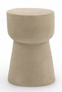 Table D'appoint En Résine Couleur Sable