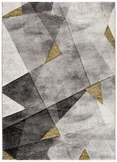 Tapis Intérieur 140x200 Cm Gris Rectangulaire Bianca Abstrait