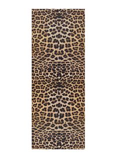 Tapis De Cuisine Animal Print Ricci Leopardo Jaune/noir 52x200 Cm