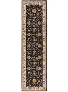 Tapis Classique Classic 12505 Anthracite/beige 67x250 Cm