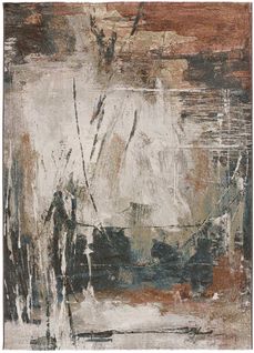 Tapis Abstrait Victoria 843 Beige/gris/roullie 133x195 Cm