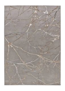 Tapis Effet Marbre Creation 50055 Gris 200x290 Cm