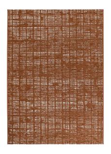 Tapis Extérieur Abstrait Velvet Lineal B228 Cuivre 154x230 Cm