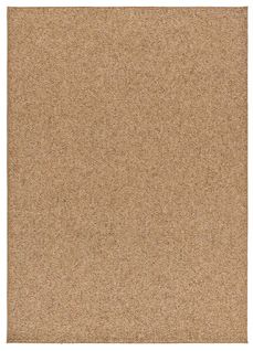 Tapis Lavable Uni Petra Liso Marron Clair 160x230 Cm